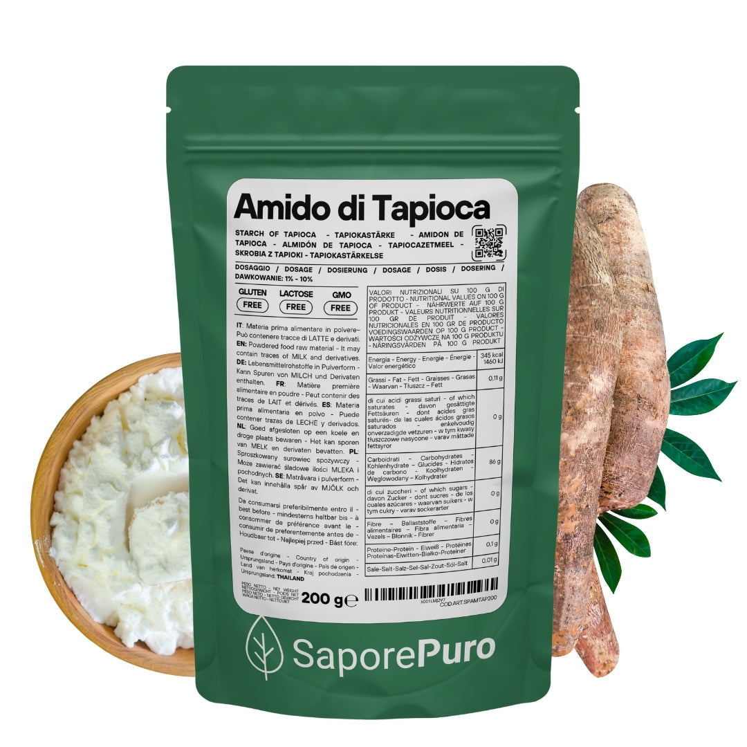 SaporePuro Native Tapioca Starch: ¡Descubra el secreto de una cocina perfecta! - SaporePuro
